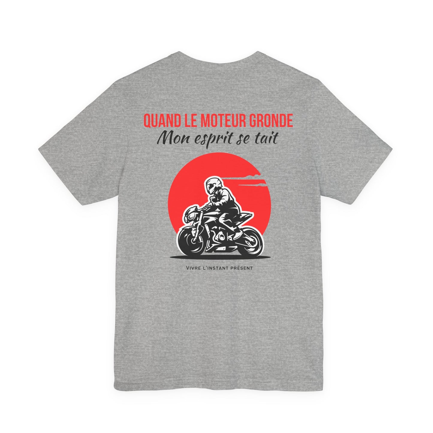Teeshirt homme JEXPRIME - Quand le moteur gronde, mon esprit se tait