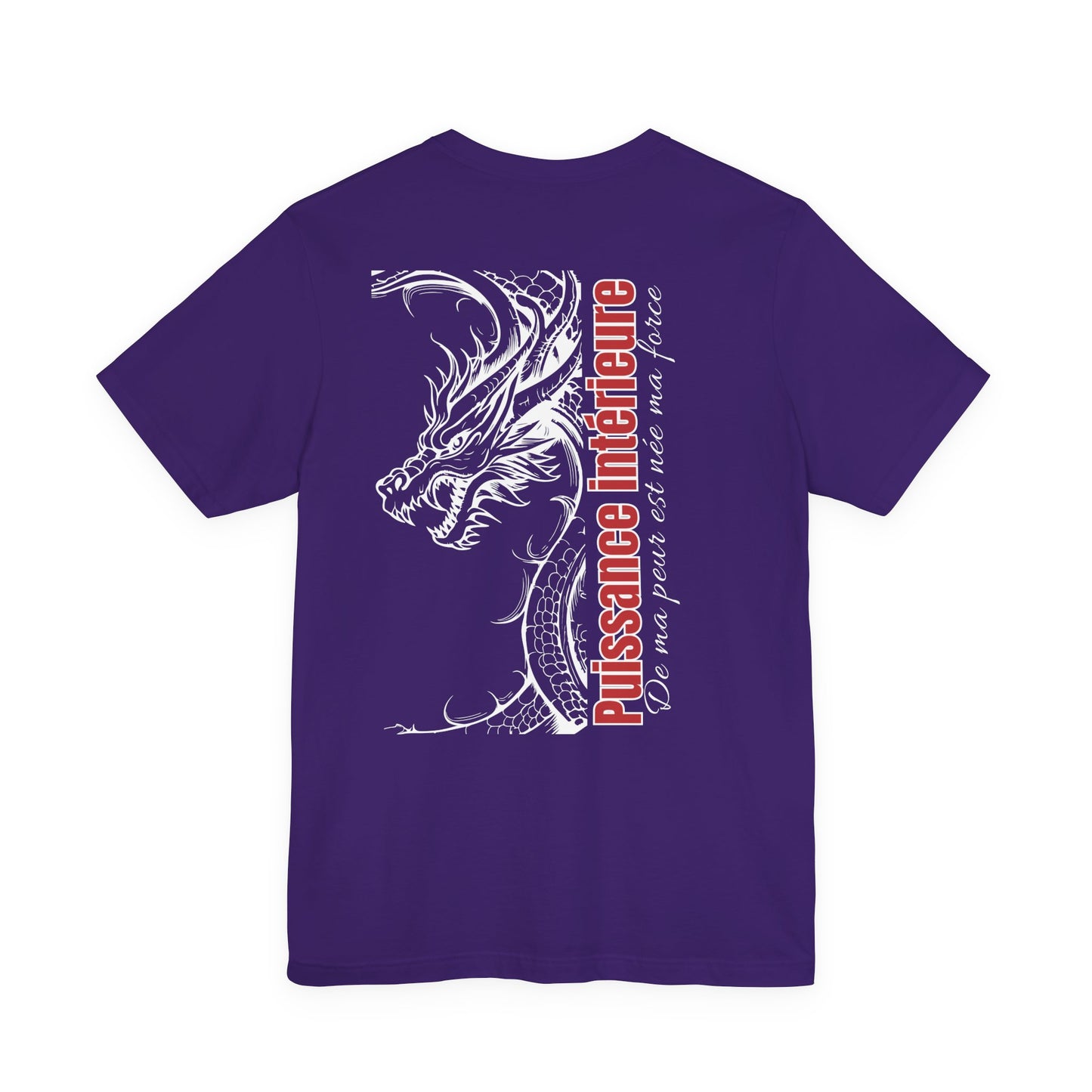 Teeshirt homme JEXPRIME - Puissance intérieure, de ma peur est née ma force
