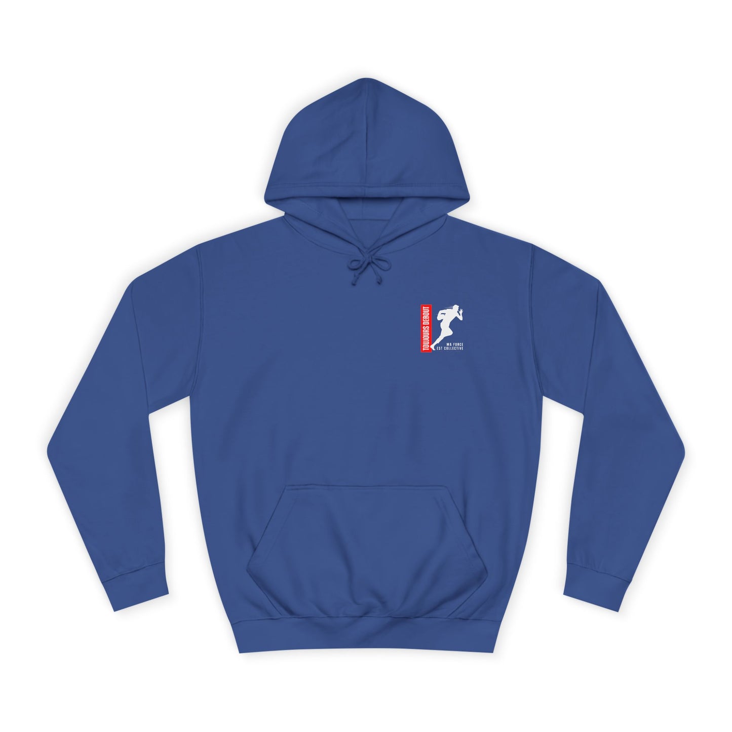 Sweat à capuche Homme JEXPRIME - Toujours debout, ma force est collective