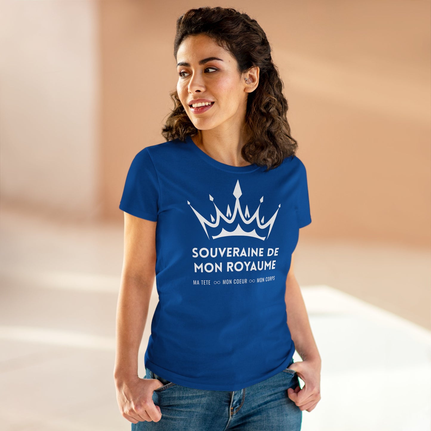 Teeshirt femme JEXPRIME - Souveraine de mon Royaume