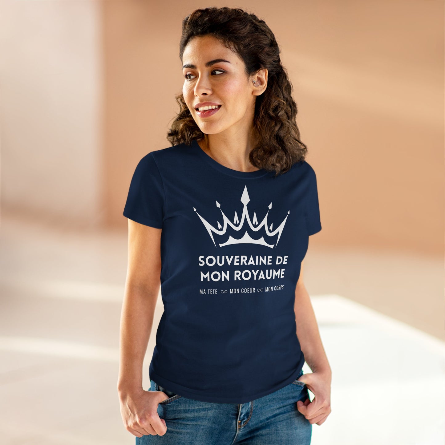 Teeshirt femme JEXPRIME - Souveraine de mon Royaume