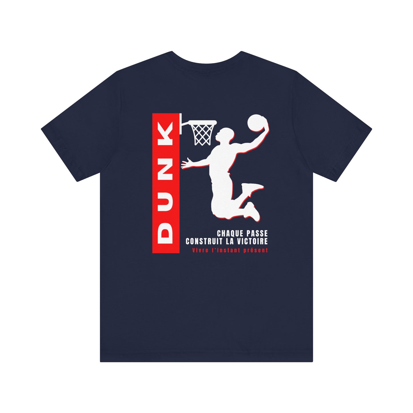 Teeshirt homme JEXPRIME - Dunk, chaque passe contruit la victoire