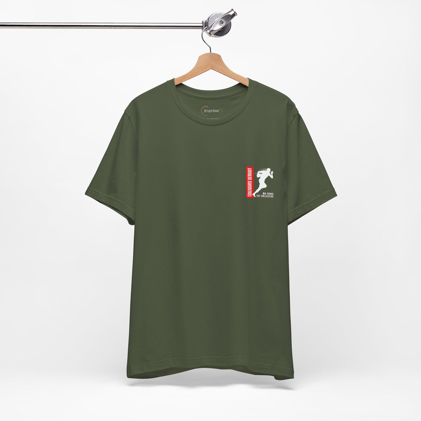 Teeshirt homme JEXPRIME - Toujours debout, ma force est collective
