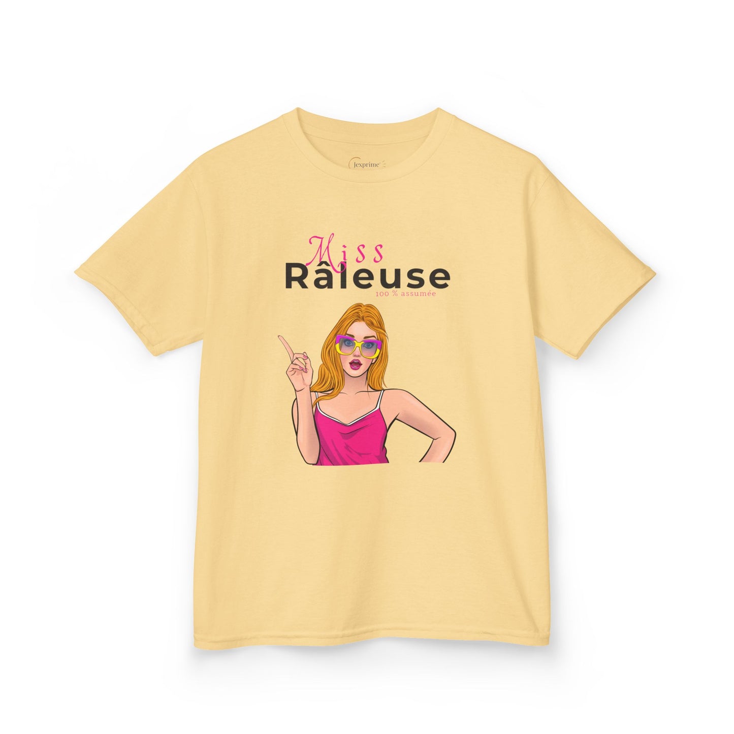 Teeshirt Fille JEXPRIME - Miss Râleuse 100 % assumée