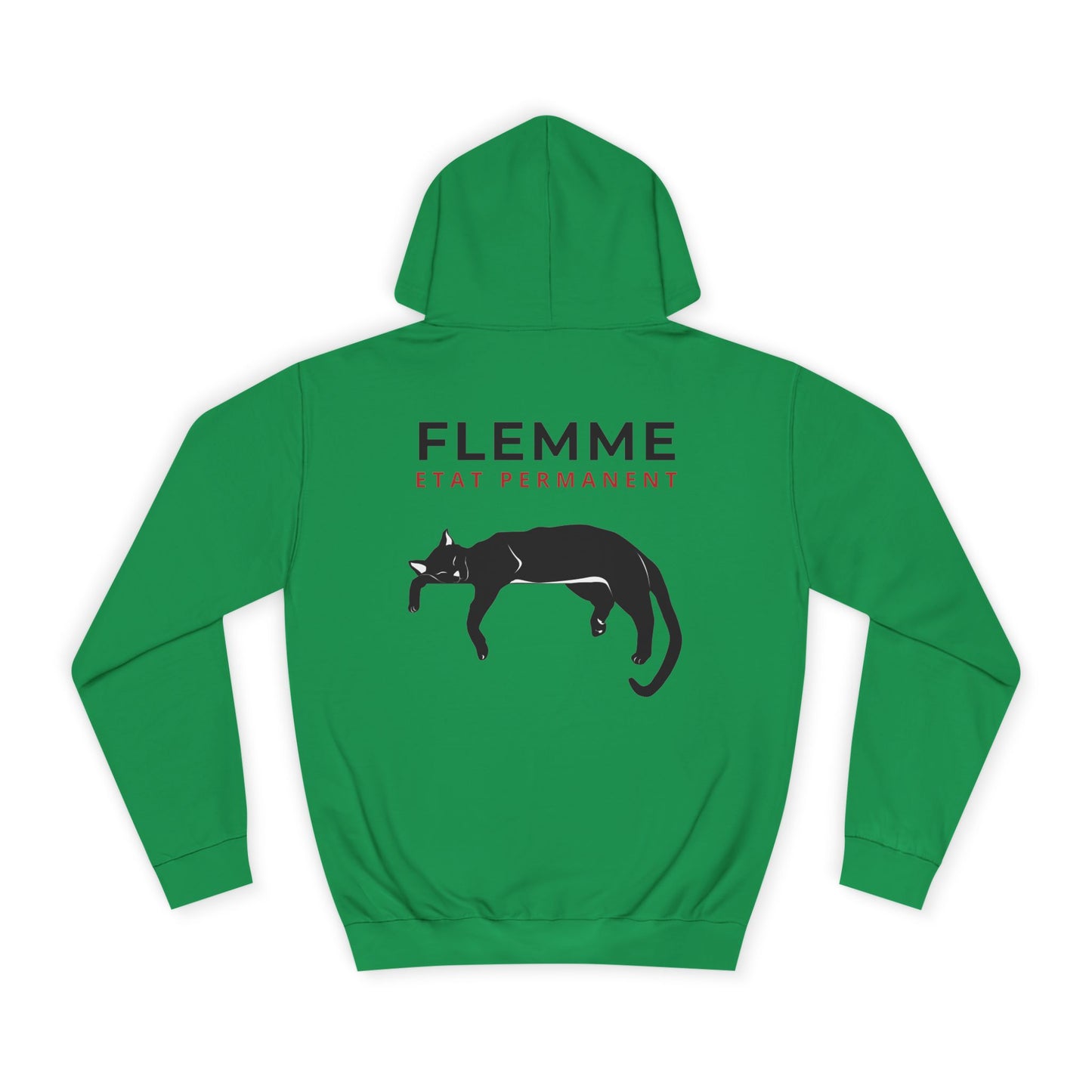 Sweat a capuche adolescent JEXPRIME - Flemme état permanent