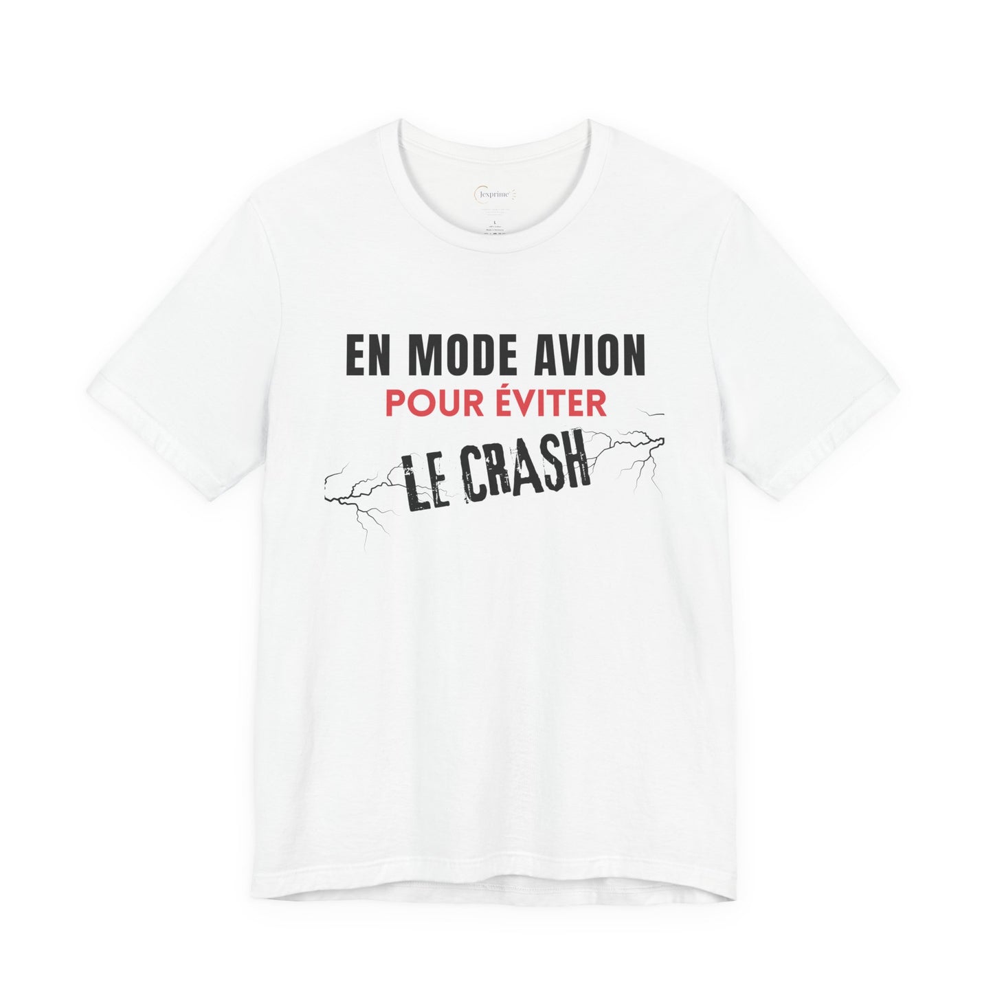 Teeshirt  homme JEXPRIME - En mode avion pour éviter le crash