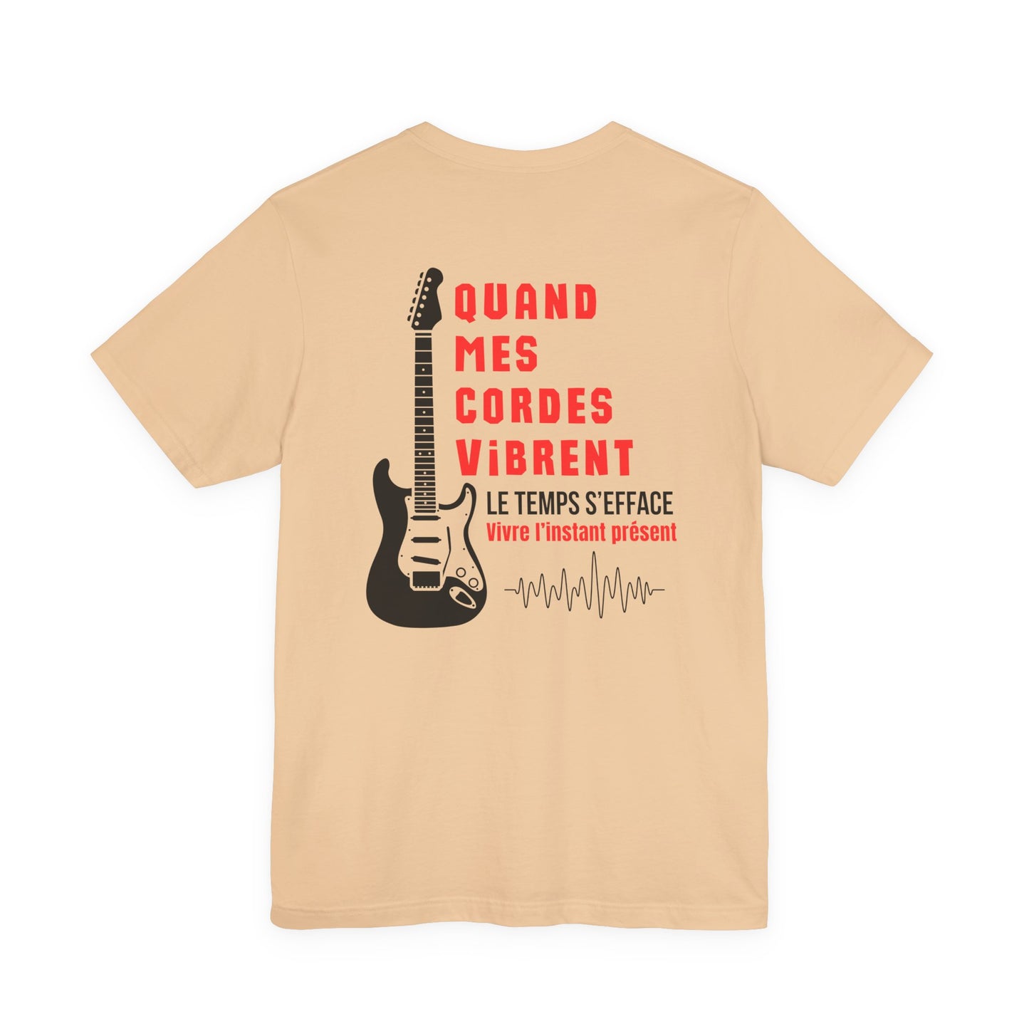 Teeshirt Homme JEXPRIME - Quand mes cordes vibrent, le temps s'efface