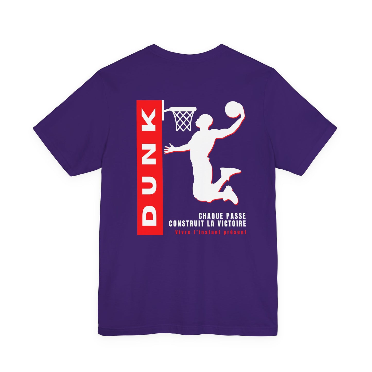 Teeshirt homme JEXPRIME - Dunk, chaque passe contruit la victoire