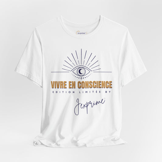 Teeshirt collector - Vivre en conscience - 50 ex