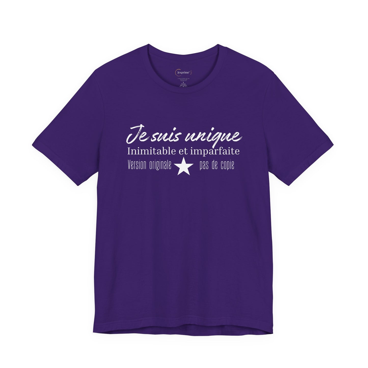 Teeshirt femme JEXPRIME - Je suis unique