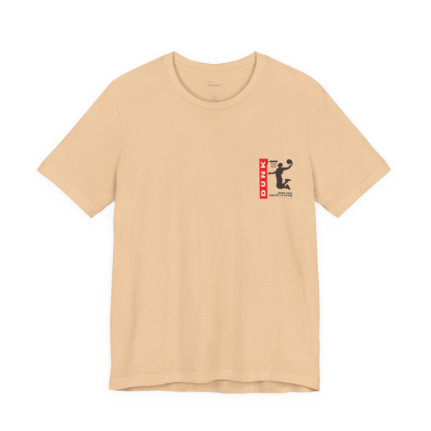 Teeshirt homme JEXPRIME - Dunk, chaque passe contruit la victoire
