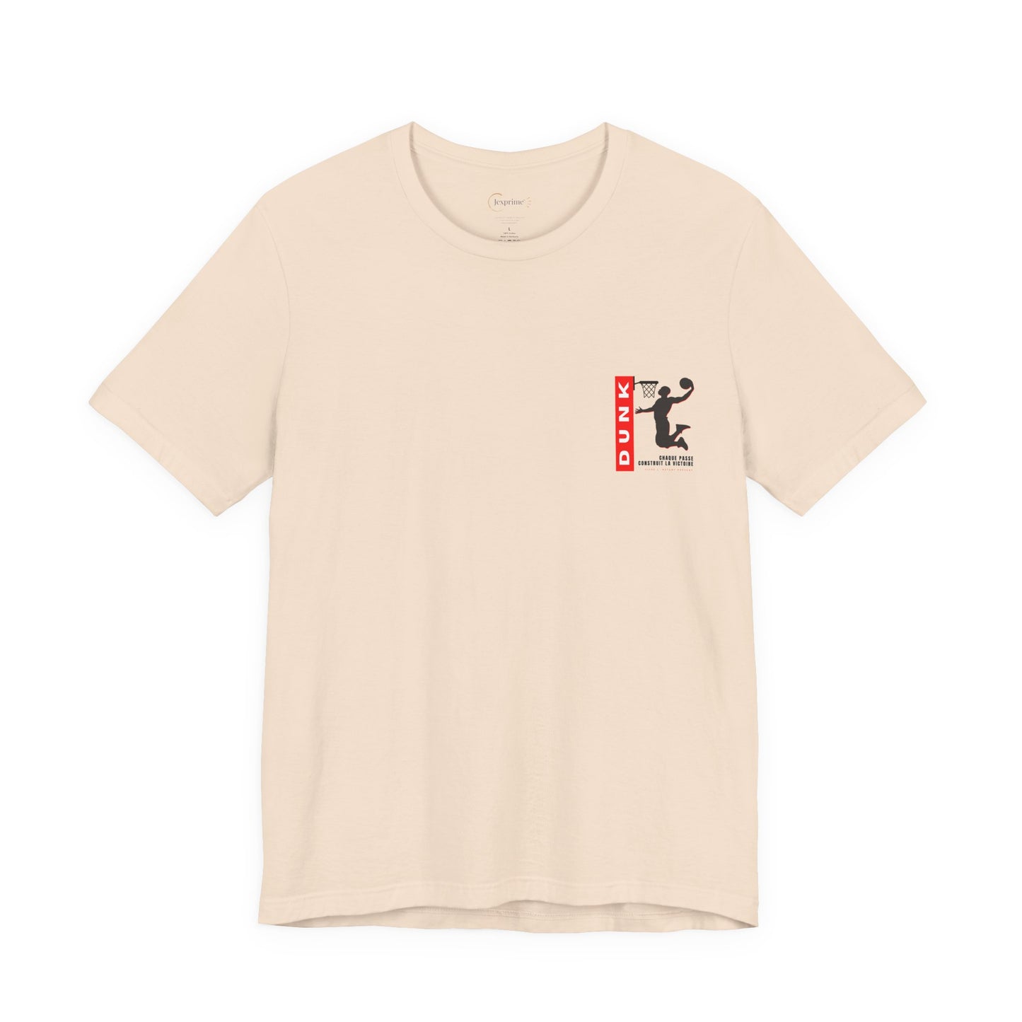 Teeshirt homme JEXPRIME - Dunk, chaque passe contruit la victoire