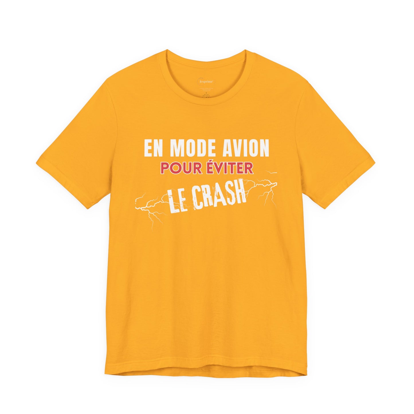 Teeshirt  homme JEXPRIME - En mode avion pour éviter le crash