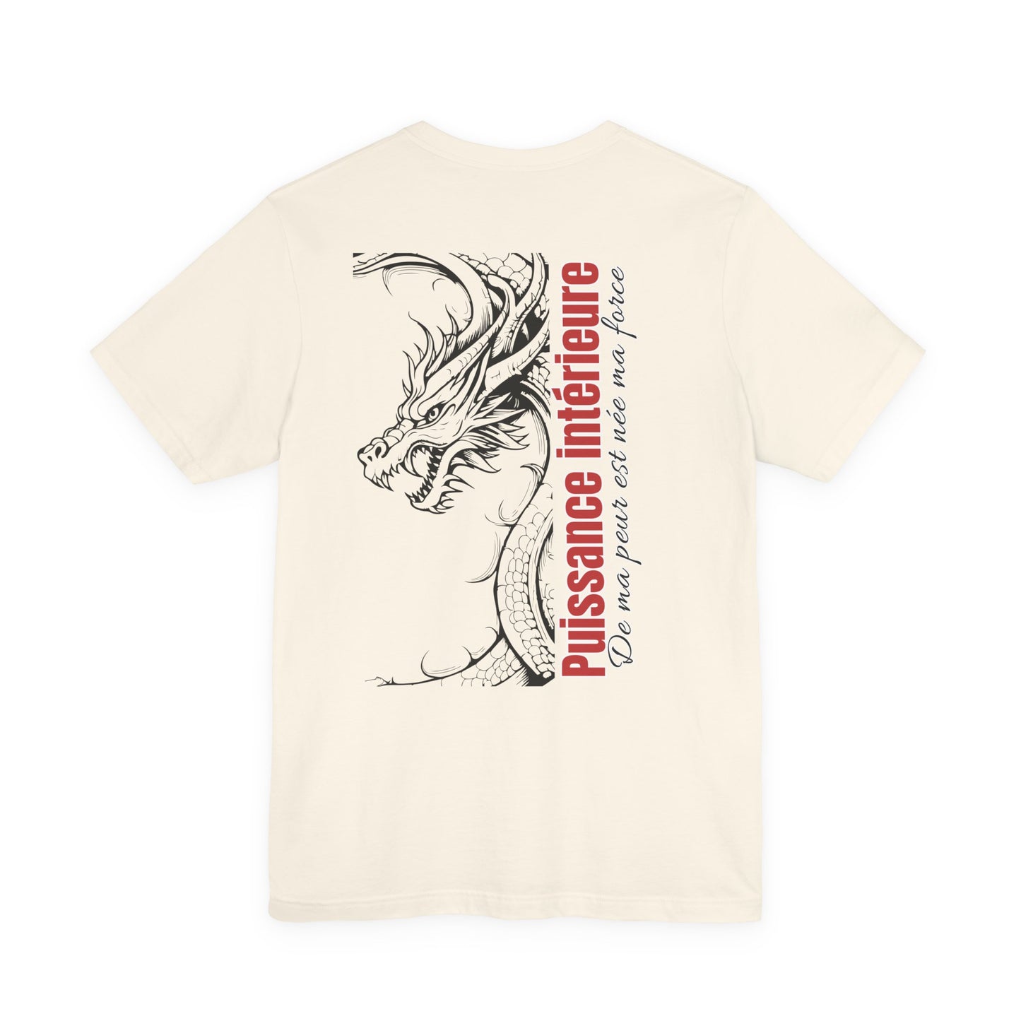 Teeshirt homme JEXPRIME - Puissance intérieure, de ma peur est née ma force