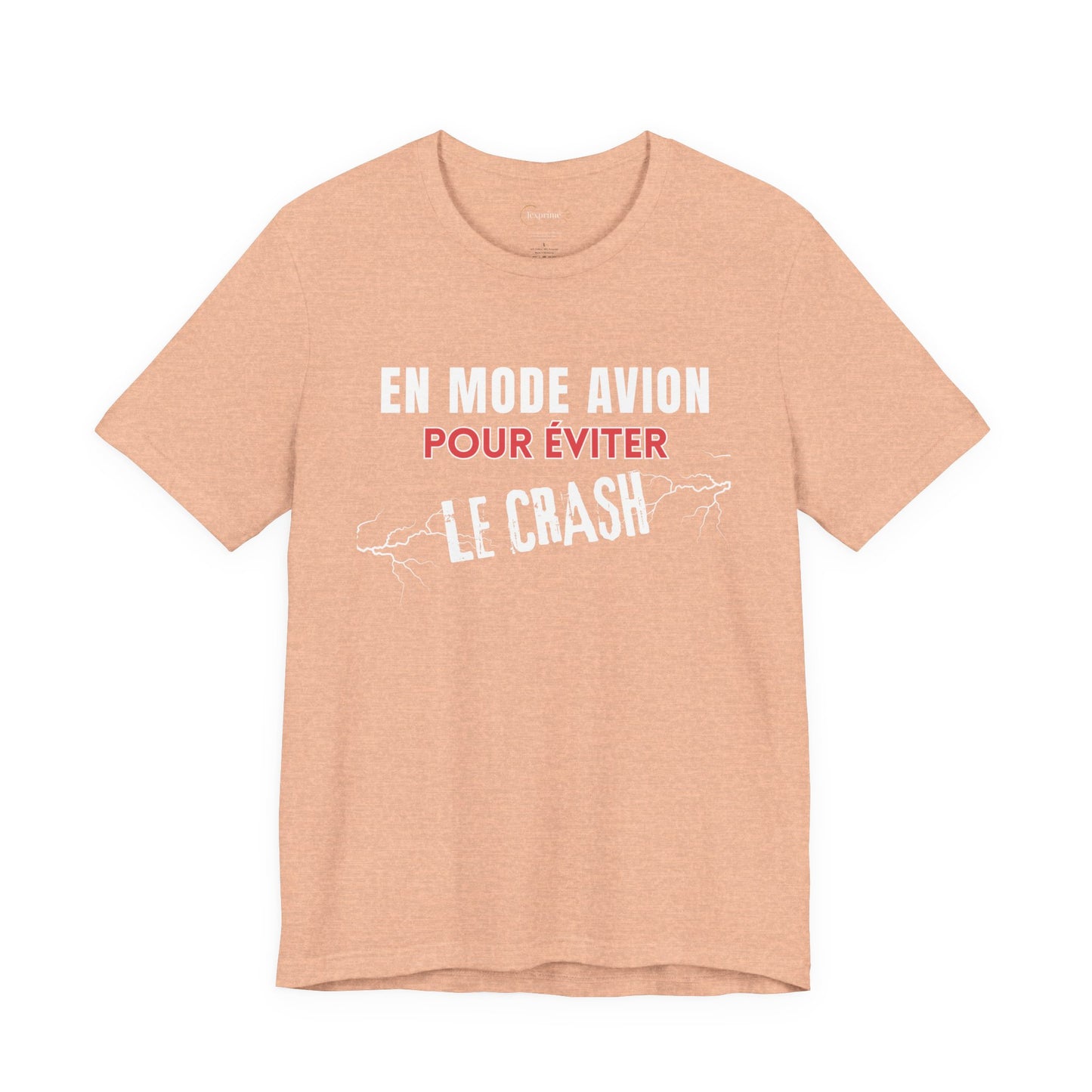 Teeshirt  homme JEXPRIME - En mode avion pour éviter le crash