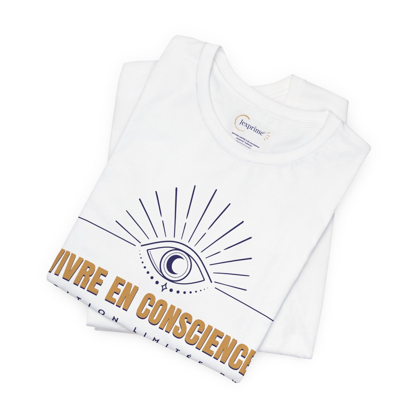 Teeshirt collector - Vivre en conscience - 50 ex