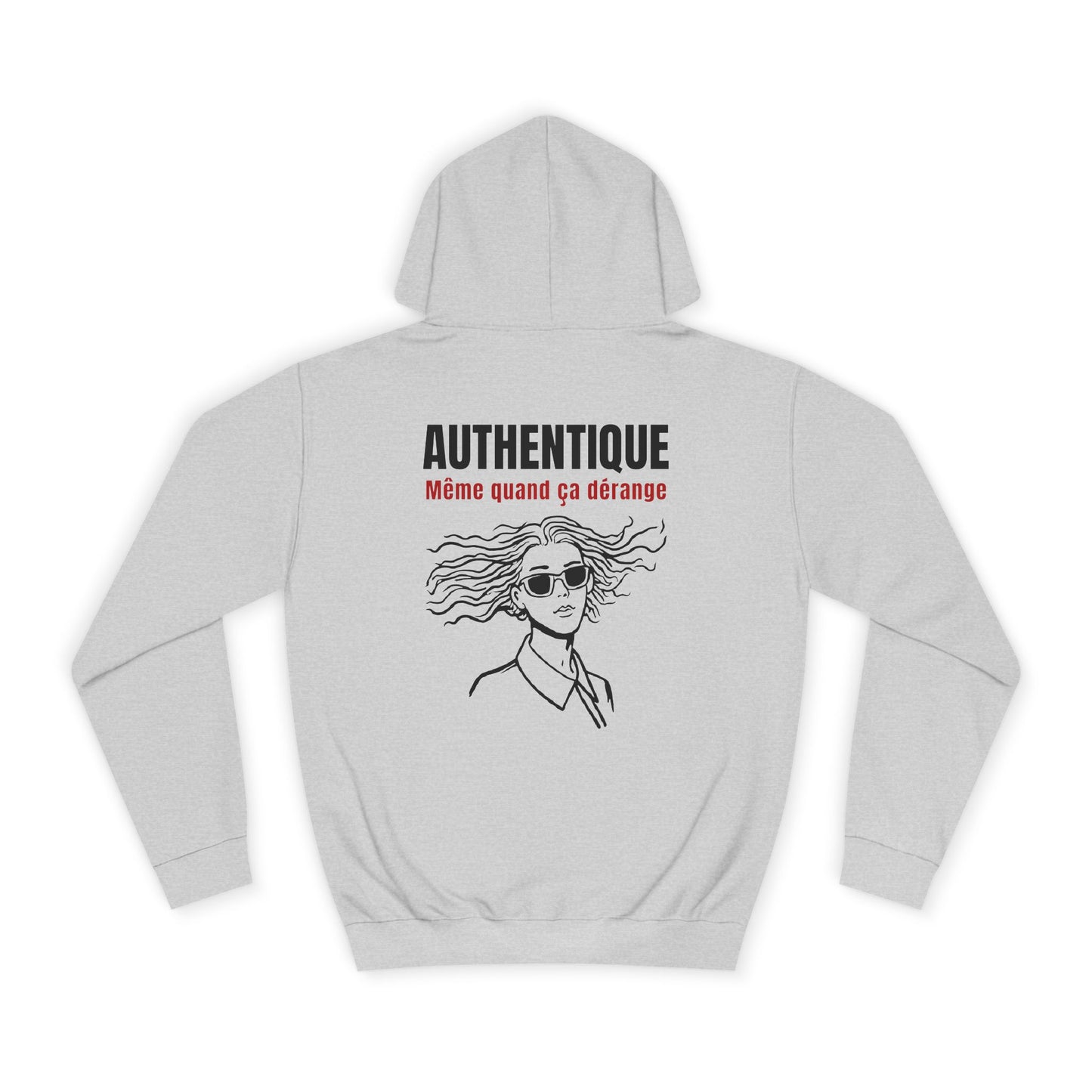 Sweat à capuche femme JEXPRIME - Authentique même quand ça dérange