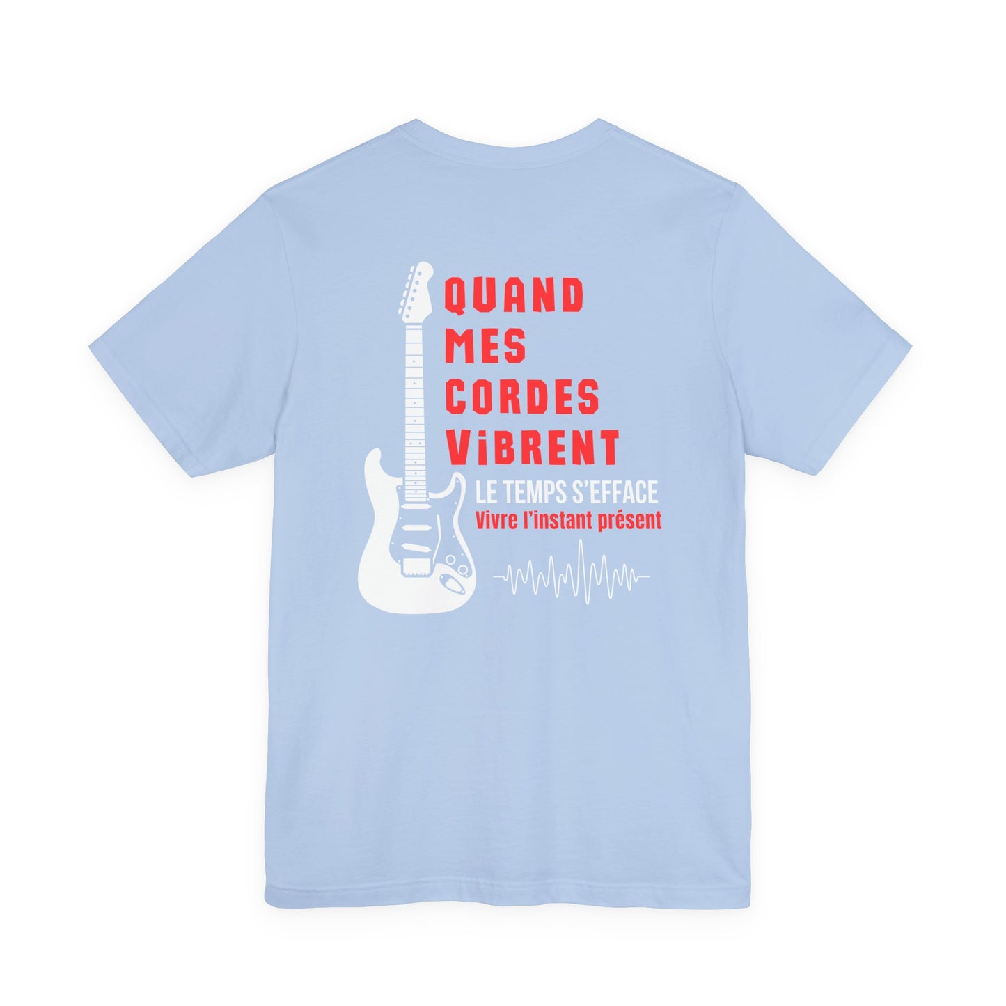Teeshirt Homme JEXPRIME - Quand mes cordes vibrent, le temps s'efface