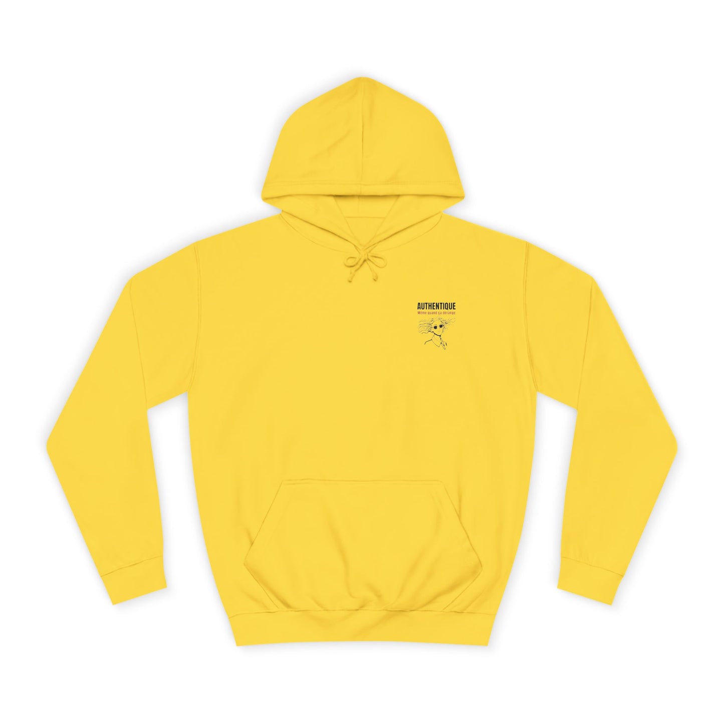 Sweat à capuche femme JEXPRIME - Authentique même quand ça dérange
