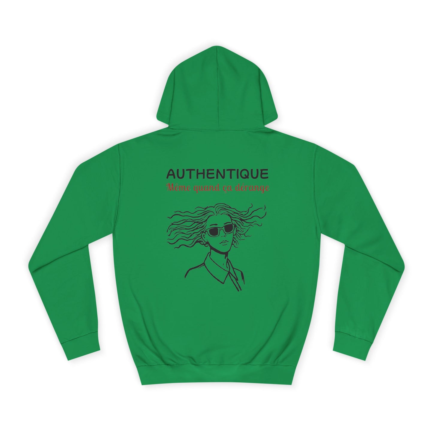 Sweat à capuche femme JEXPRIME - Authentique même quand ça dérange