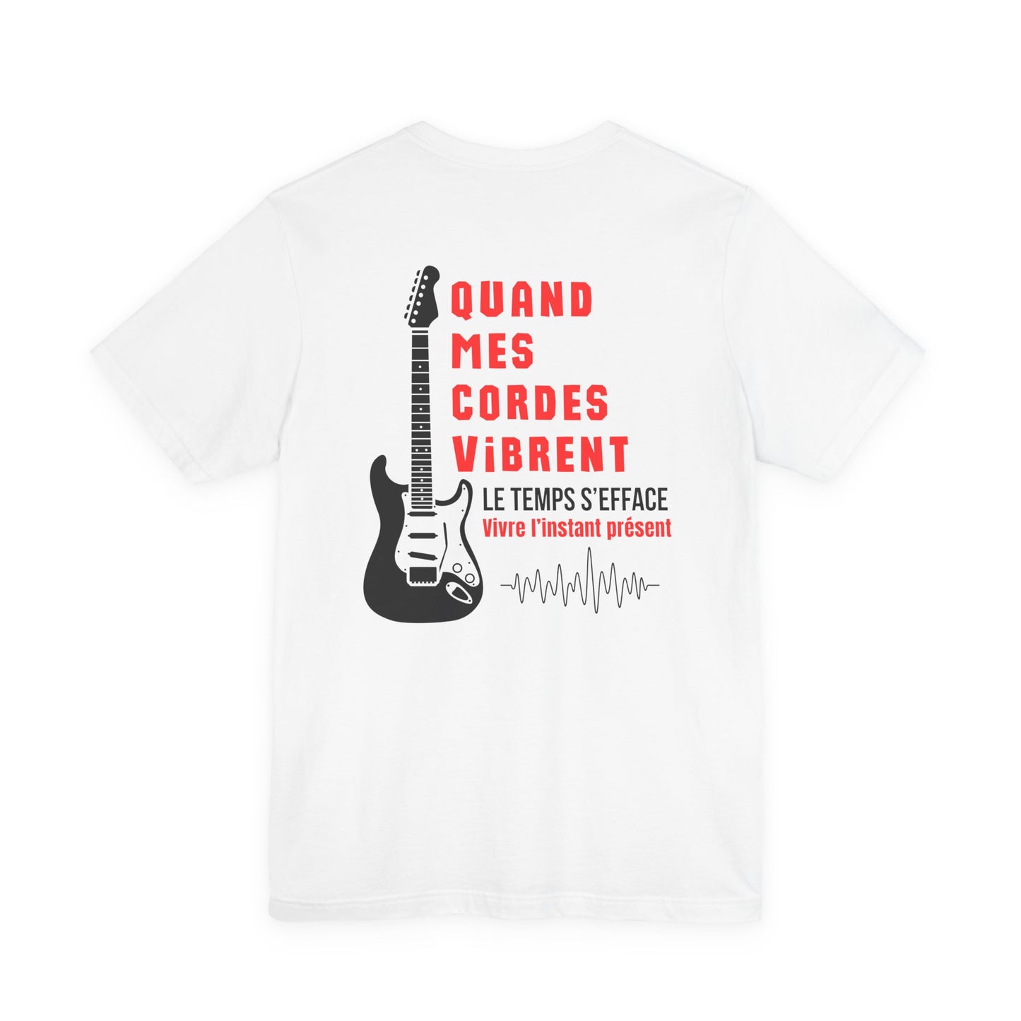 Teeshirt Homme JEXPRIME - Quand mes cordes vibrent, le temps s'efface