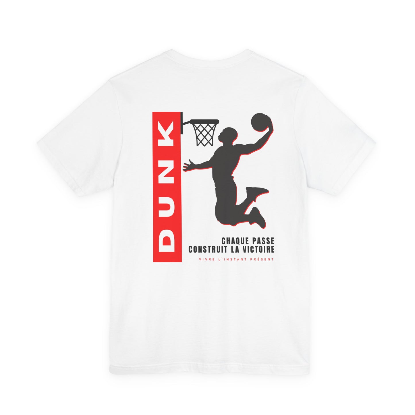 Teeshirt homme JEXPRIME - Dunk, chaque passe contruit la victoire