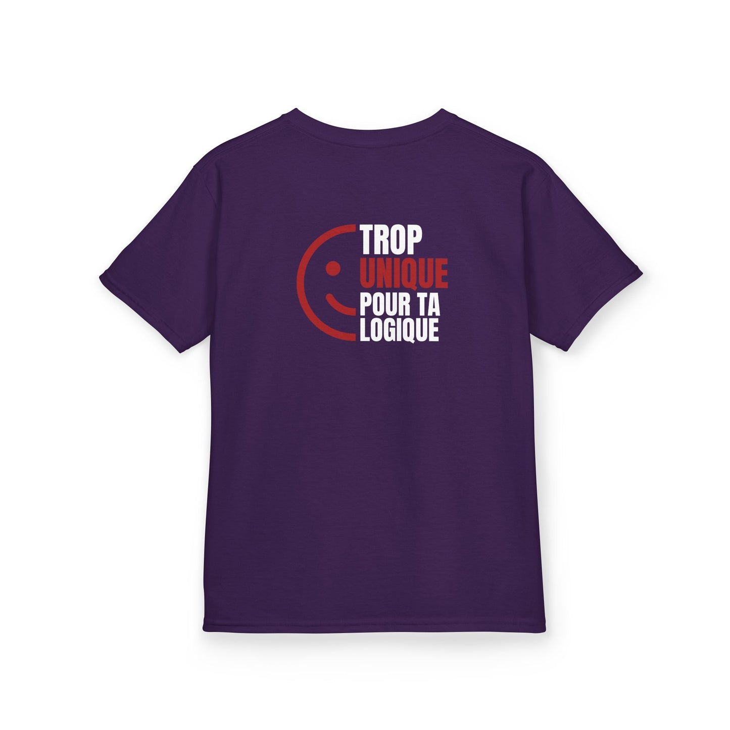 Teeshirt Adolescent - Trop Unique pour ta logique