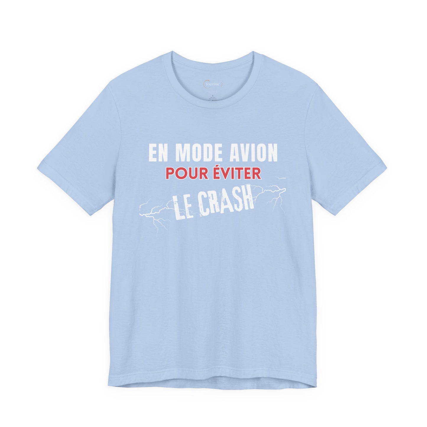 Teeshirt  homme JEXPRIME - En mode avion pour éviter le crash