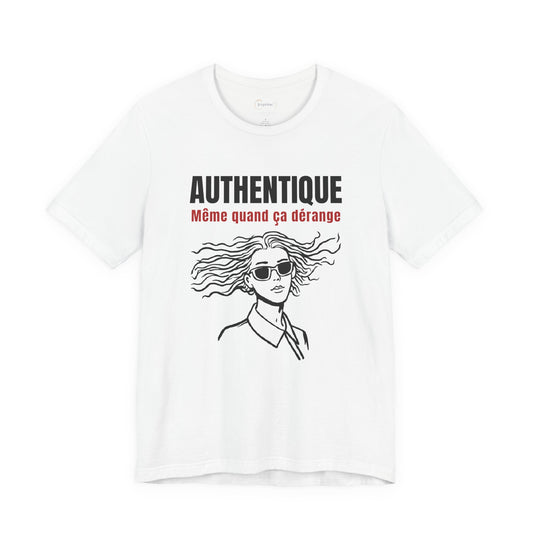Teeshirt Femme JEXPRIME - Authentique même quand ça dérange