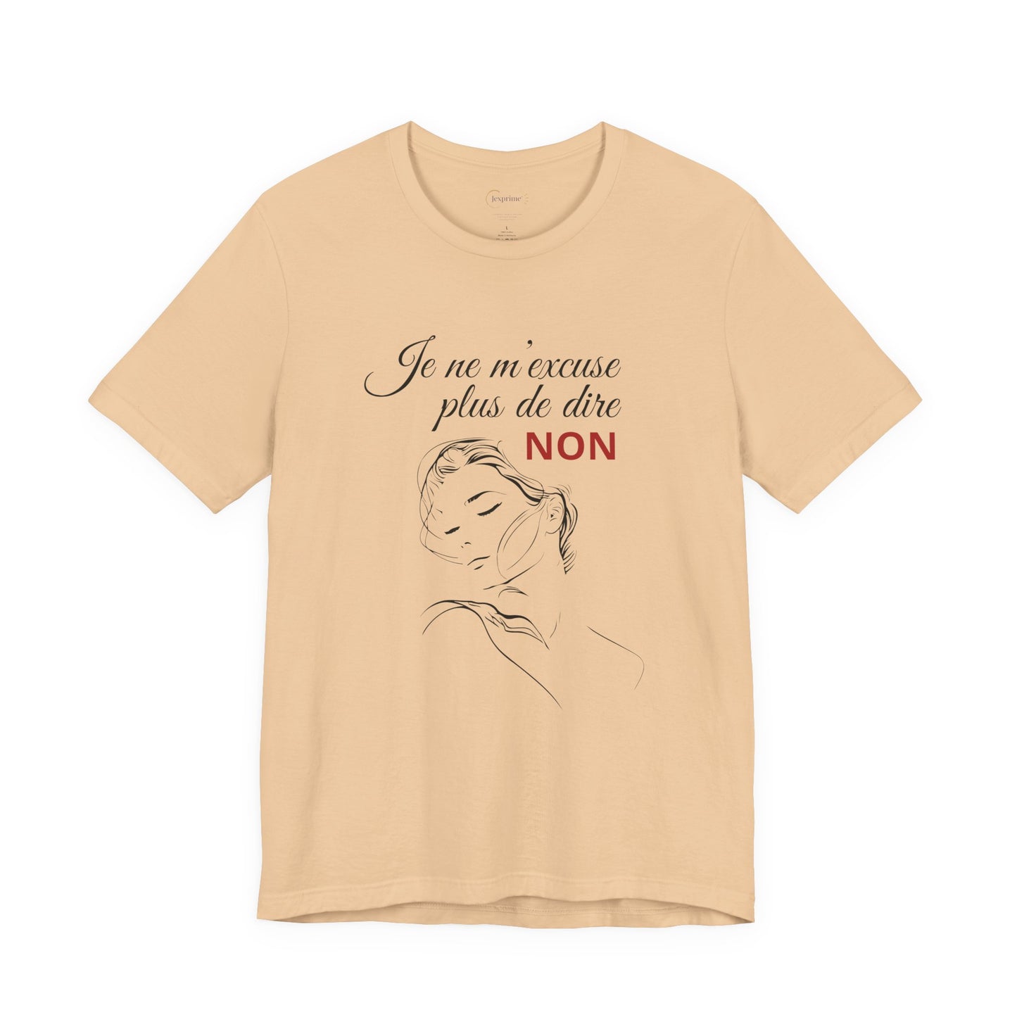 Teeshirt femme JEXPRIME - Je ne m'excuse plus de dire non