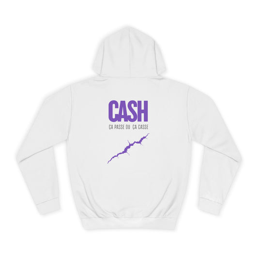 Sweat à capuche adolescent JEXPRIME - Cash, ça passe ou ça casse