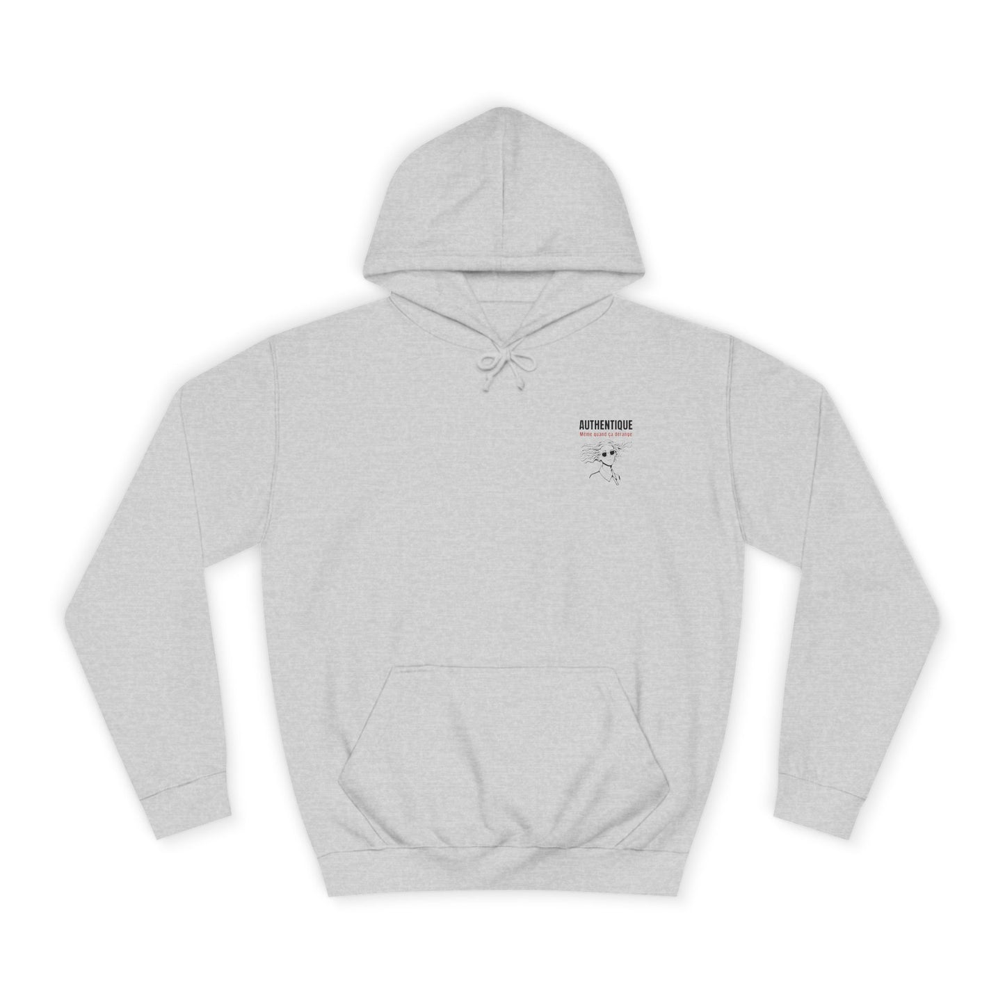 Sweat à capuche femme JEXPRIME - Authentique même quand ça dérange