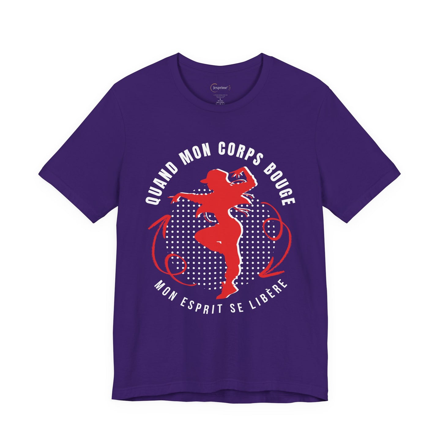 Teeshirt Femme JEXPRIME - Quand mon corps bouge