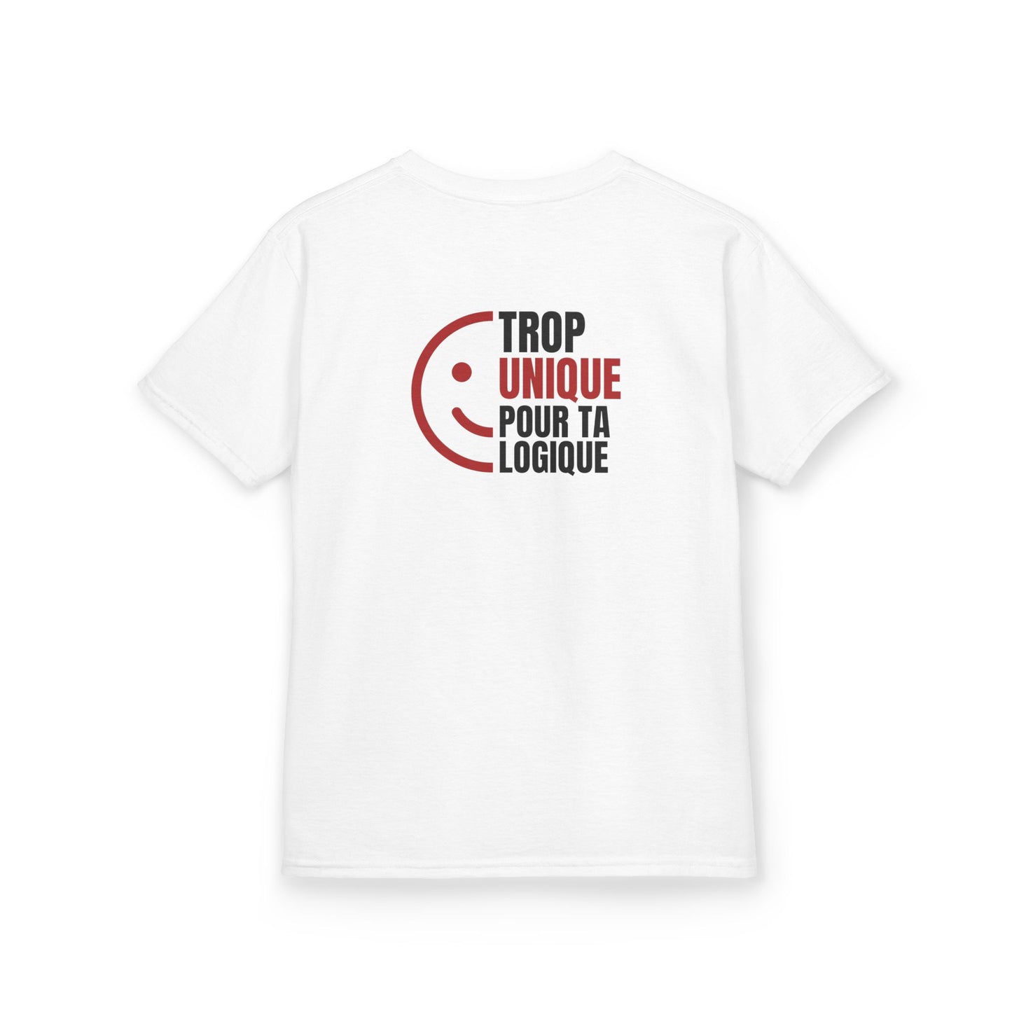 Teeshirt Adolescent - Trop Unique pour ta logique