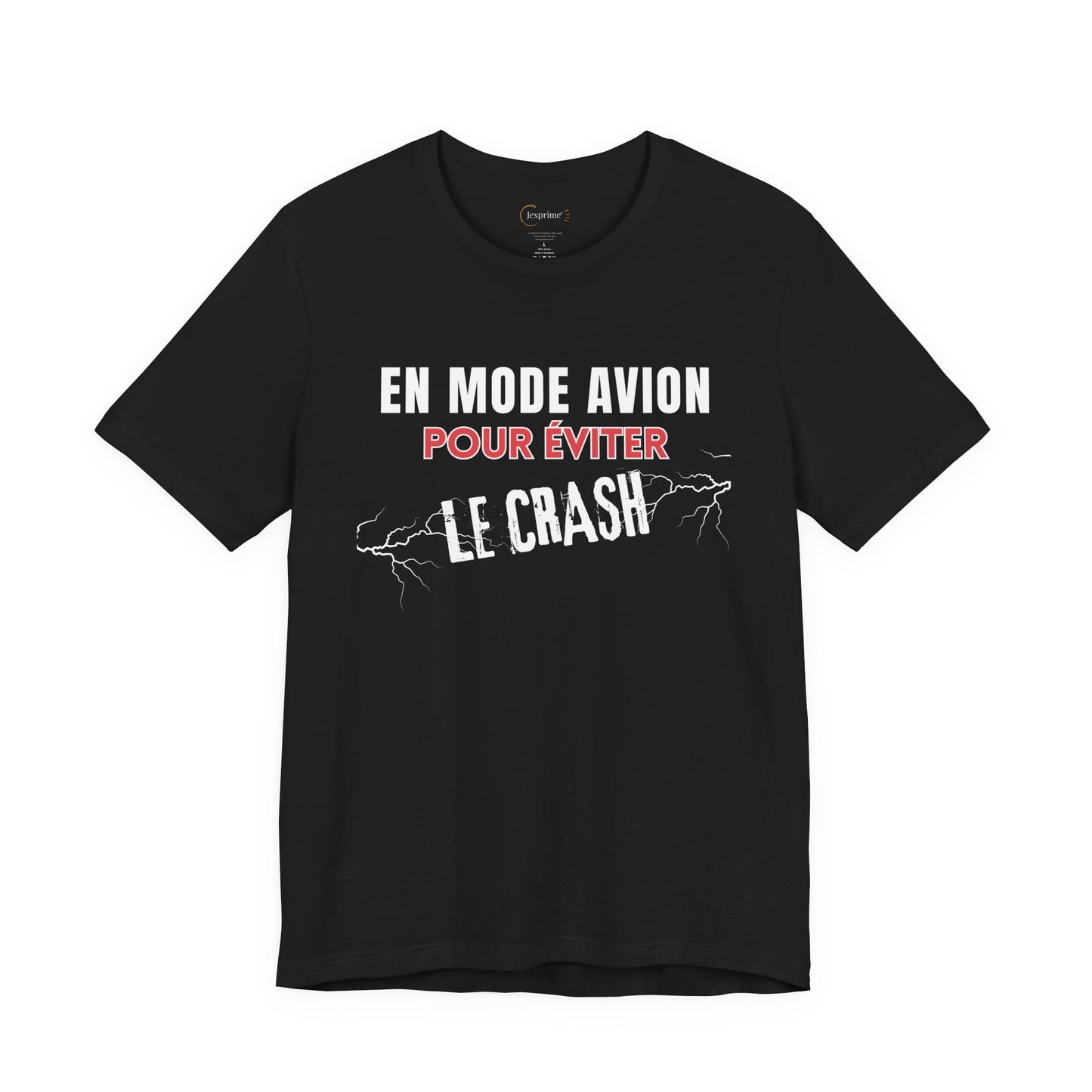 Teeshirt  homme JEXPRIME - En mode avion pour éviter le crash
