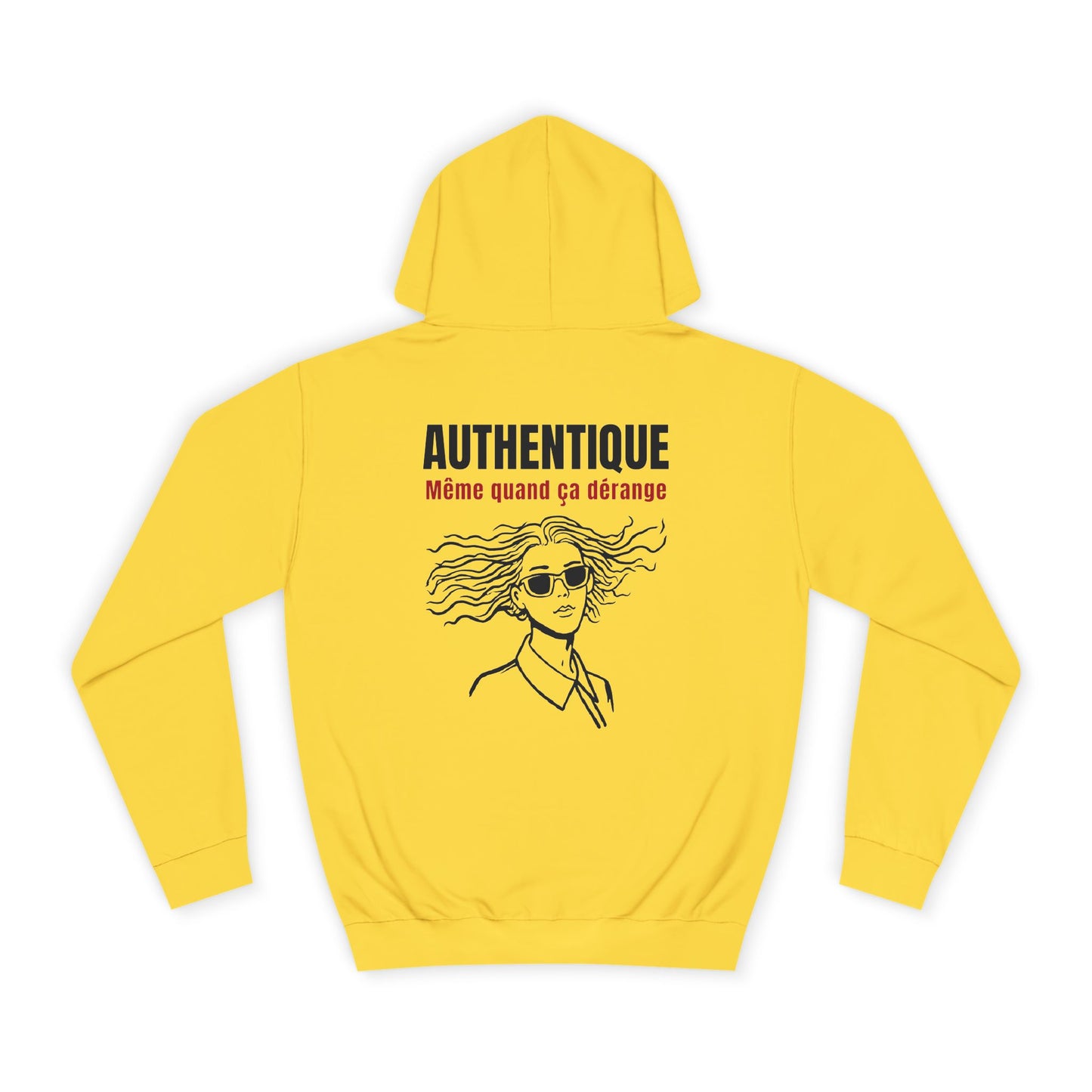 Sweat à capuche femme JEXPRIME - Authentique même quand ça dérange