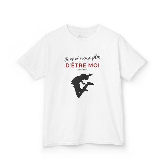 Teeshirt adolescent JEXPRIME - Je ne m'excuse plus d'être moi