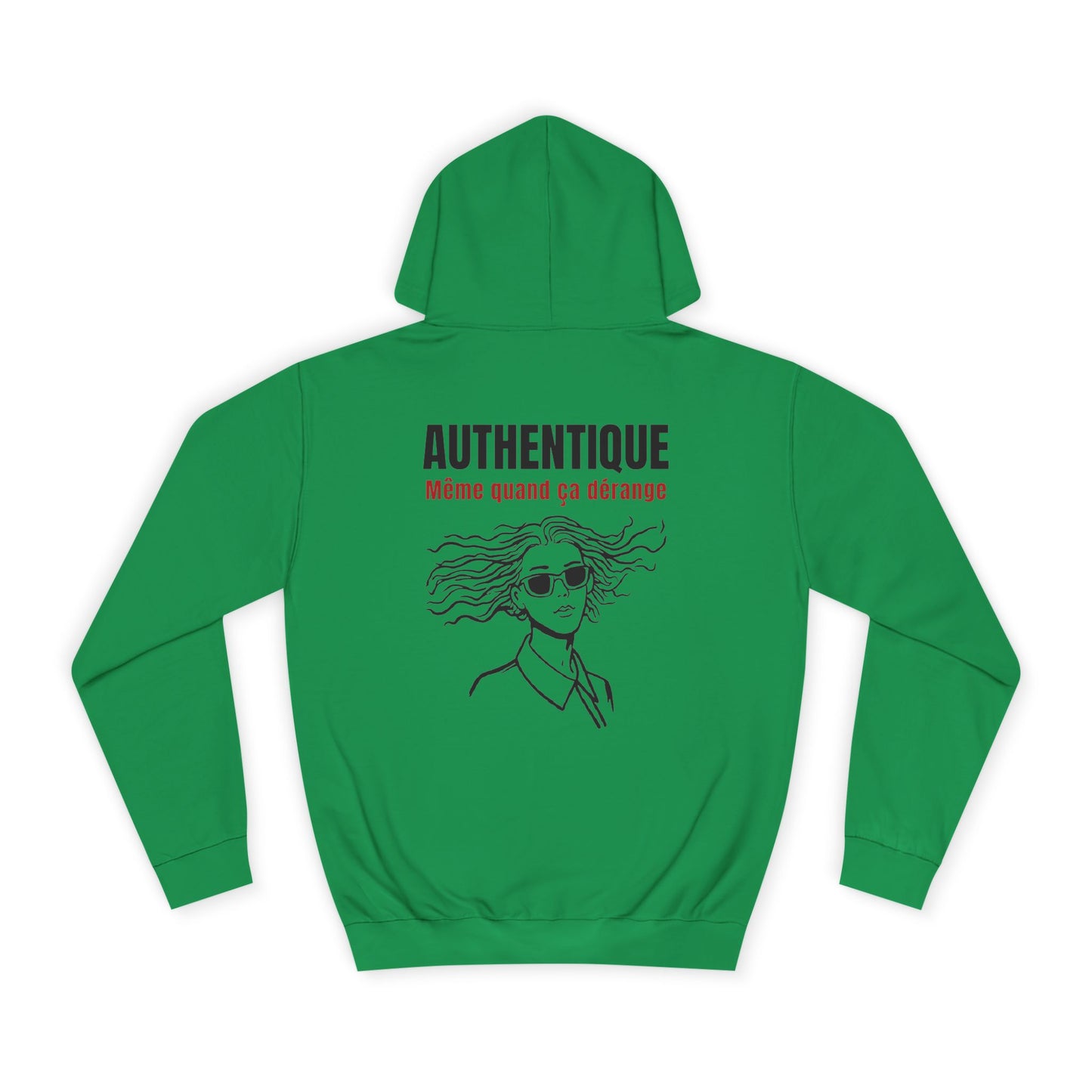 Sweat à capuche femme JEXPRIME - Authentique même quand ça dérange