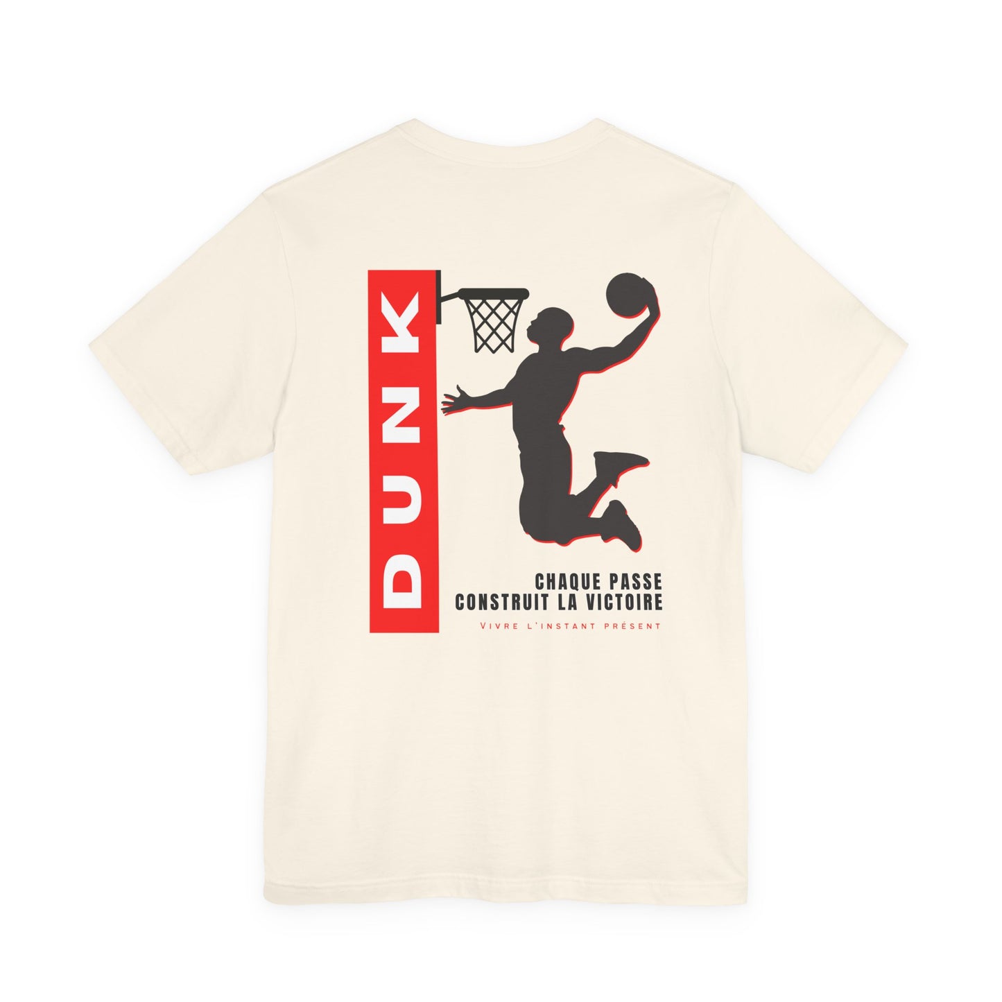 Teeshirt homme JEXPRIME - Dunk, chaque passe contruit la victoire