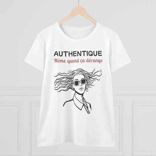 Teeshirt Femme JEXPRIME - Authentique même quand ça dérange