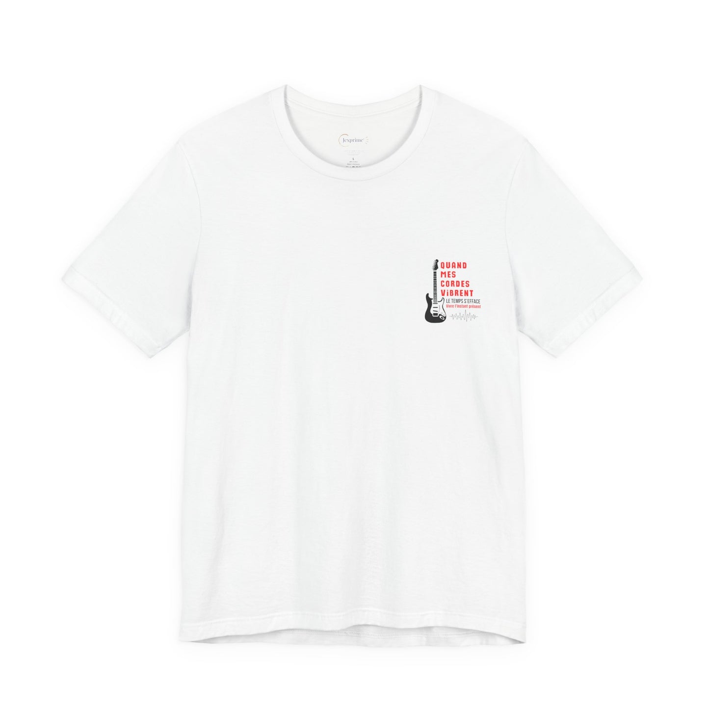 Teeshirt Homme JEXPRIME - Quand mes cordes vibrent, le temps s'efface