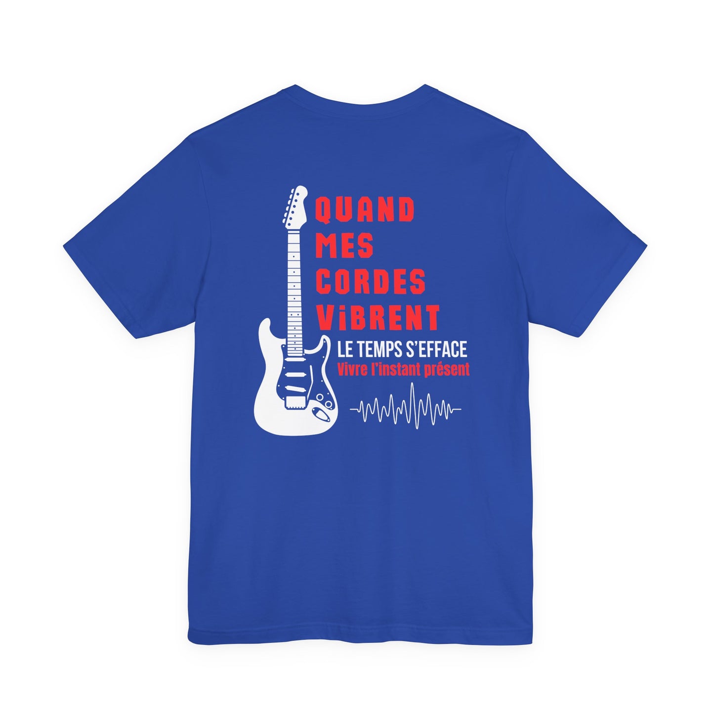 Teeshirt Homme JEXPRIME - Quand mes cordes vibrent, le temps s'efface