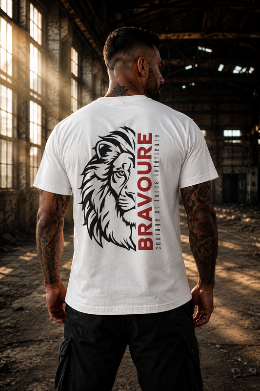 Teeshirt Homme JEXPRIME - BRAVOURE, courage et force intérieure