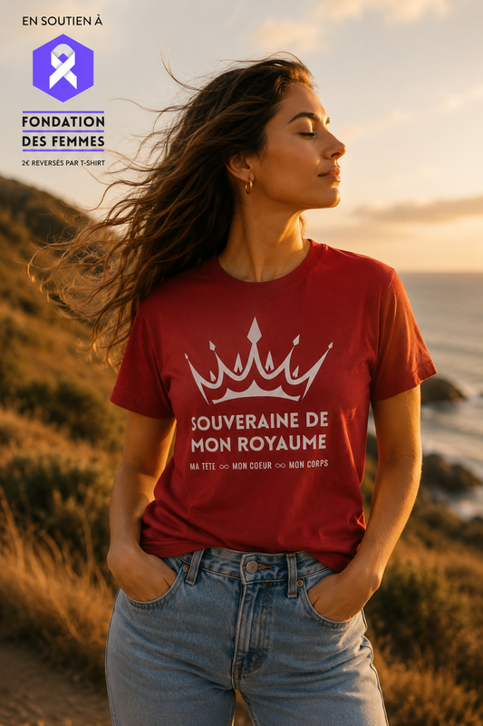 Teeshirt femme JEXPRIME - Souveraine de mon Royaume