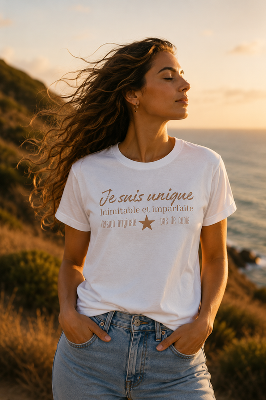 Teeshirt femme JEXPRIME - Je suis unique