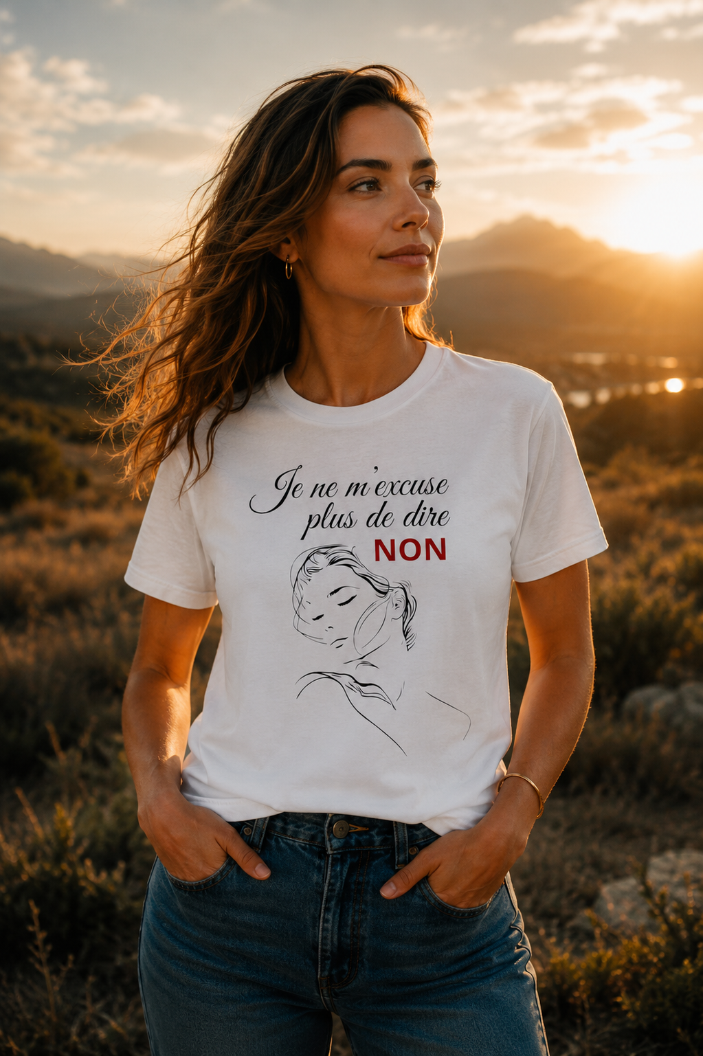 Teeshirt femme JEXPRIME - Je ne m'excuse plus de dire non