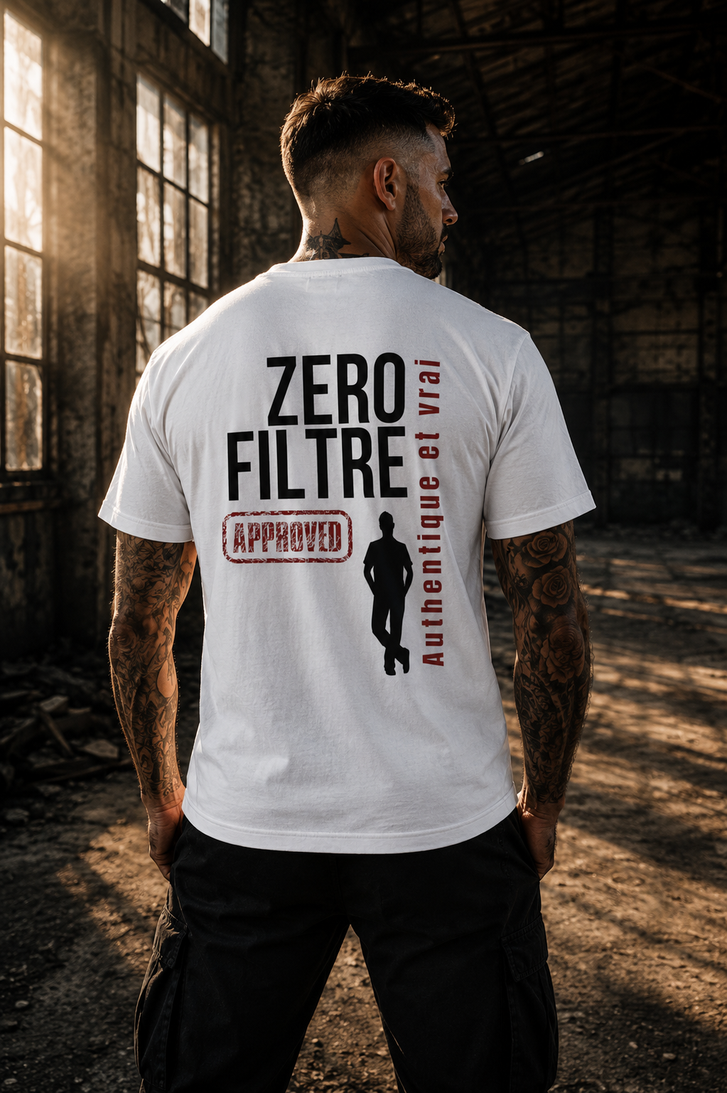 Teeshirt homme JEXPRIME - Zéro filtre, authentique et vrai