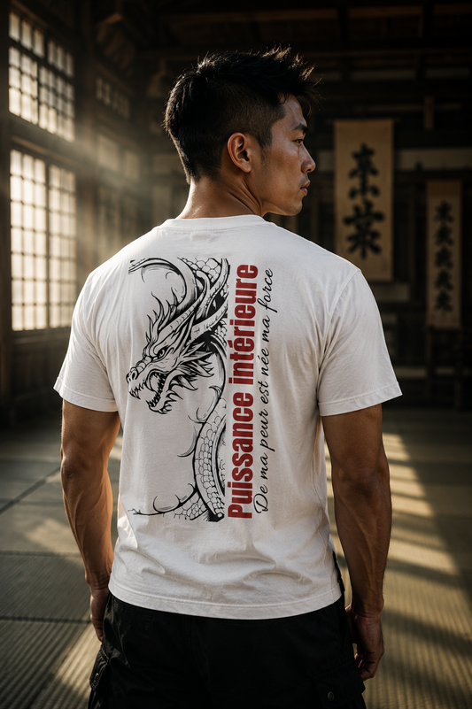 Teeshirt homme JEXPRIME - Puissance intérieure, de ma peur est née ma force