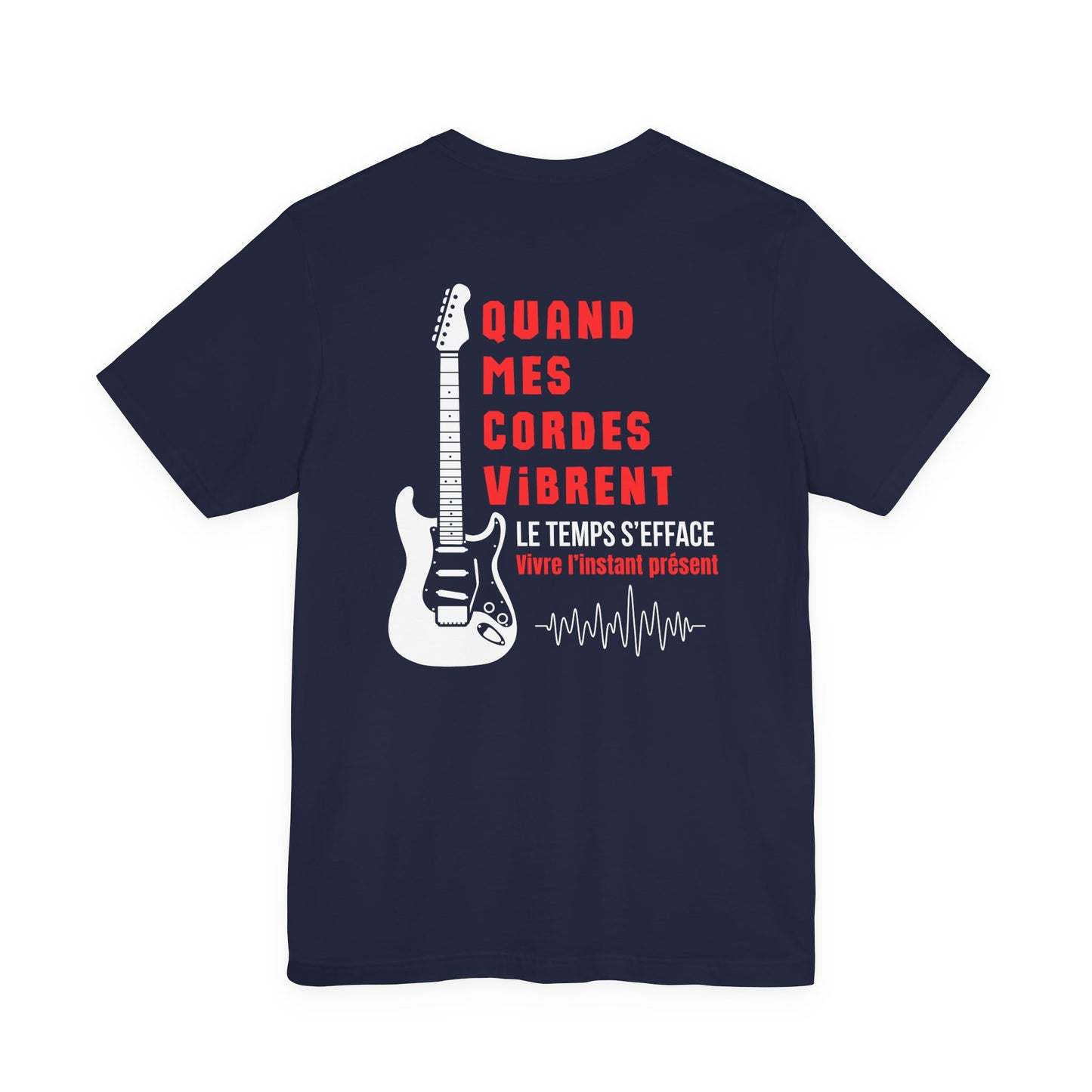 Teeshirt Homme JEXPRIME - Quand mes cordes vibrent, le temps s'efface