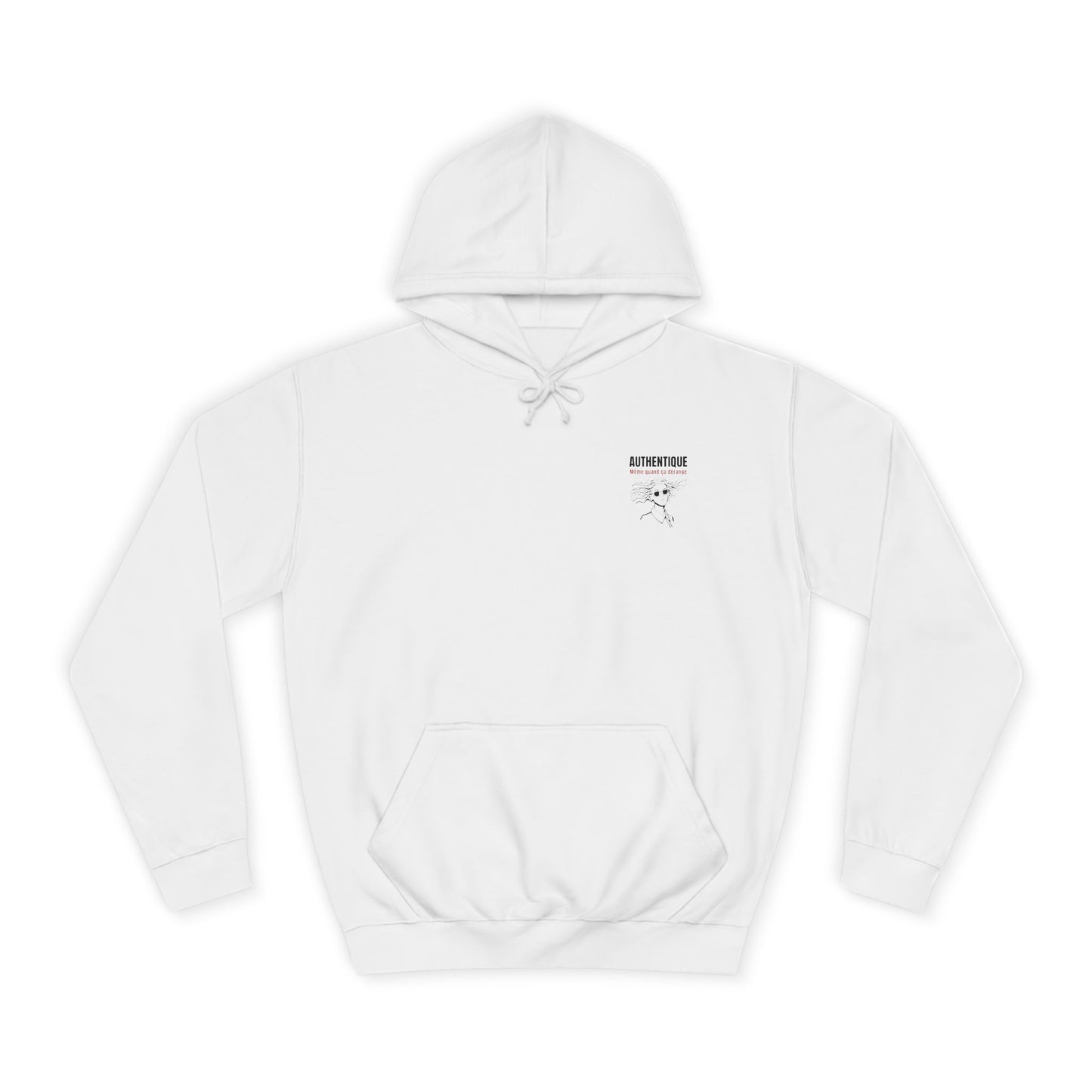 Sweat à capuche femme JEXPRIME - Authentique même quand ça dérange